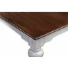 Provence Accent Dining Table 94 inches - Closeup Top Angle - Provence Accent Dining Table 94 inches - Closeup Top Angle
