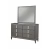 Alpine Furniture Lorraine Dresser in Dark Grey - Shelf Edge - Alpine Furniture Lorraine Dresser in Dark Grey - Shelf Edge