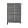 Alpine Furniture Lorraine Chest in Dark Grey - Front
