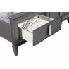  Alpine Furniture Lorraine California King Platform Bed - Dresser Detail