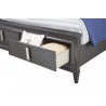  Alpine Furniture Lorraine California King Platform Bed - Dresser Close-up