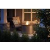Outdoor Greatroom Company Edison Fire Table - Lifestyle