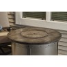 Outdoor Greatroom Company Edison Fire Table - Cover View