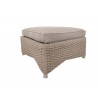 Cane-Line Diamond Footstool Incl. Taupe Natté Cushion Set