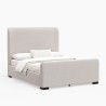 Alpine Furniture Adele California King Bed - Angled View