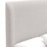 Alpine Furniture Adele California King Bed - Headboard Foam