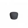 Cane-Line Soft Rope Circle Footstool Small, Conic- Dark Grey Colour - Cane-Line Soft Rope Circle Footstool Small, Conic- Dark Grey Colour