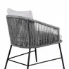 Armen Living Calica Outdoor Patio Dining Chair In Black Metal And Grey Rope 07 - Armen Living Calica Outdoor Patio Dining Chair In Black Metal And Grey Rope 07