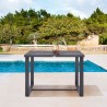Armen Living Argiope Outdoor Patio Bar Height Dining Table In Aluminum 01