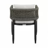 Armen Living Felicia Outdoor Patio Dining Chair In Aluminum With Grey Rope And Cushions 05 - Armen Living Felicia Outdoor Patio Dining Chair In Aluminum With Grey Rope And Cushions 05