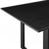 Armen Living Grand Outdoor Patio 7-Piece Dining Table Set In Aluminum With Grey Cushions9