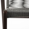 Armen Living Nabila Outdoor Dark/Light Eucalyptus Wood And Charcoal/Grey Rope Counter And Bar Height Stool 018