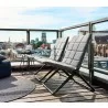 Cane-Line Traveller Folding Lounge Chair, Cane-Line AirTouch  - Cane-Line Traveller Folding Lounge Chair, Cane-Line AirTouch 