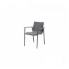 Cane-Line Core Armchair, Stackable, Cane-Line AirTouch grey - Cane-Line Core Armchair, Stackable, Cane-Line AirTouch grey