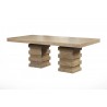  Alpine Furniture Chiclayo Dining Table - Front Side Angle