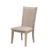 Alpine Furniture Chiclayo Slat Back Side Chairs - Set of Two - Front Side Angle