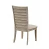 Alpine Furniture Chiclayo Slat Back Side Chairs - Set of Two - Back Side Angle - Alpine Furniture Chiclayo Slat Back Side Chairs - Set of Two - Back Side Angle