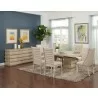 Alpine Furniture Chiclayo Slat Back Side Chairs - Set of Two - Lifestyle - Alpine Furniture Chiclayo Slat Back Side Chairs - Set of Two - Lifestyle