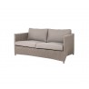 Cane-Line Diamond 2-Seater Sofa Front Angle