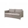 Cane-Line Diamond 2-Seater Sofa Front Angle - Cane-Line Diamond 2-Seater Sofa Front Angle
