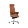 Sunpan Kremer Office Chair Tan - Front Side Angle