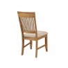 Alpine Furniture Aspen Side Chair, Antique Natural - Set of Two - Back Side Angle