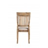 Alpine Furniture Aspen Side Chair, Antique Natural - Set of Two - Back Angle