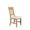 Alpine Furniture Aspen Side Chair, Antique Natural - Set of Two - Front Side Angle