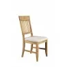 Alpine Furniture Aspen Side Chair, Antique Natural - Set of Two - Front Side Angle - Alpine Furniture Aspen Side Chair, Antique Natural - Set of Two - Front Side Angle