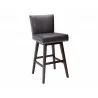 Vintage Swivel Barstool - Brown/Black/Castillo Cream/Coal Black/Grey/Overcast Grey, Frontview - Vintage Swivel Barstool - Brown/Black/Castillo Cream/Coal Black/Grey/Overcast Grey, Frontview