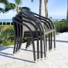 Spectrum Stackable Set of 2 Woven Armchairs