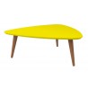 Yellow and Maple Cream - Angled View
