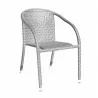 Hospitality Rattan Patio Athens Stackable Woven Armchair - Hospitality Rattan Patio Athens Stackable Woven Armchair