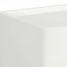 Sunpan Liza Side Table White - Closeup Top Angle - Sunpan Liza Side Table White - Closeup Top Angle