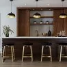 Sunpan Hendrix Swivel Counter Stool - Lifestyle - Sunpan Hendrix Swivel Counter Stool - Lifestyle