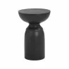 Sunpan Goya End Table - Black - Front Angle - Sunpan Goya End Table - Black - Front Angle