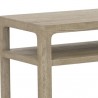 Sunpan Doncaster Console Table - Closeup Top Angle