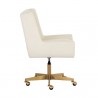 Sunpan Mirian Office Chair - Zenith Alabaster - Side Angle