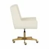 Sunpan Mirian Office Chair - Zenith Alabaster - Side Angle - Sunpan Mirian Office Chair - Zenith Alabaster - Side Angle