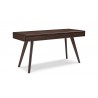 Greenington Currant Writing Desk Black Walnut - Front Side Angle 2