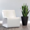 Sunpan Odyssey Lounge Chair White - Lifestyle