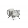 Woodard Latitude Lounge Chair - Angled View