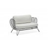 Woodard Latitude Love Seat - Angled