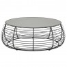 Woodard Latitude Coffee Table - Angled and Zoomed