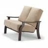 Telescope Casual St. Catherine Marine Grade Polymer Deep Cushion Two-Seat Loveseat - Telescope Casual St. Catherine Marine Grade Polymer Deep Cushion Two-Seat Loveseat