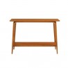 Greenington Antares Console Table, Amber - Front Angle
