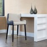 Sunpan Gianni Counter Stool - Dillon Cream-Dillon Thunder - Lifestyle