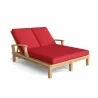 Anderson Teak Brianna Double Sun Lounger with Arm-3 - Anderson Teak Brianna Double Sun Lounger with Arm-3