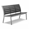 Telescope Casual Bazza 56" Stacking Armless Bench - Front Side Angle - Telescope Casual Bazza 56" Stacking Armless Bench - Front Side Angle