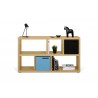 TemaHome Berlin Console in Oak - Front with Contents